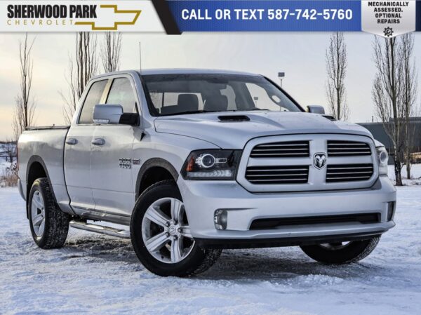 Used 2016 Ram 1500 Sport 5.7L 4WD 8-Speed Automatic w/OD Crew Cab Pickup on Sale Online at Sherwood Park Auto Credit