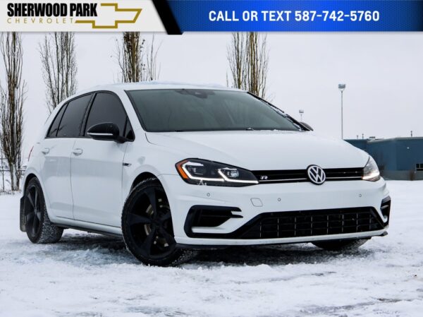 Used 2019 Volkswagen Golf R 2.0 TSI AWD 7-Speed Auto-Shift Manual w/OD Hatchback on Sale Online at Sherwood Park Auto Credit