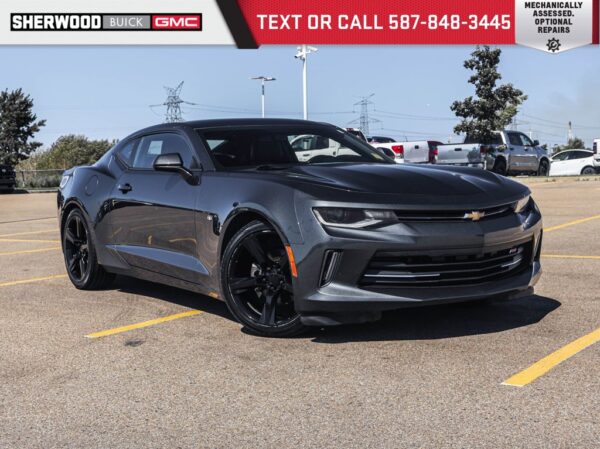 Used 2018 Chevrolet Camaro 2LT RS V6 Auto RWD 8-Speed Automatic 2dr Car on Sale Online at Sherwood Park Auto Credit