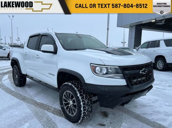 Used 2019 Chevrolet Colorado 4WD ZR2 3.6L 4WD 8-Speed Automatic Crew Cab Pickup on Sale Online at Sherwood Park Auto Credit