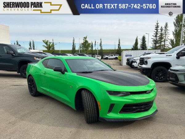 Used 2017 Chevrolet Camaro 2LT Coupe 3.6L 1LE Performance Package RWD Manual 2dr Car on Sale Online at Sherwood Park Auto Credit