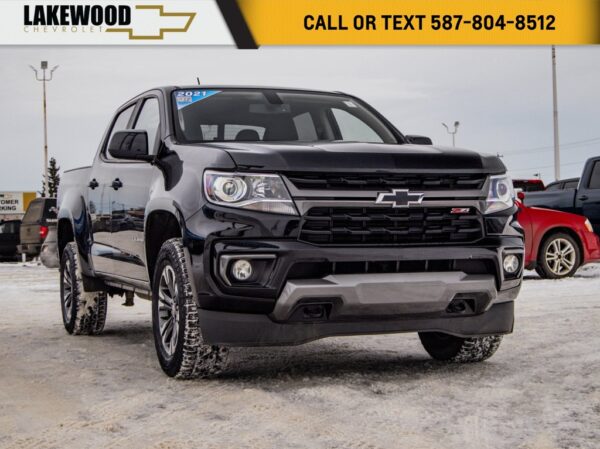 Used 2021 Chevrolet Colorado Z71 3.6L 4WD 8-Speed Automatic Crew Cab Pickup on Sale Online at Sherwood Park Auto Credit