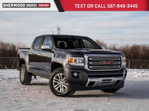 Used 2017 GMC Canyon SLT V6 4WD 8-Speed Automatic Crew Cab Pickup on Sale Online at Sherwood Park Auto Credit