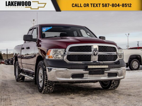 Used 2017 Ram 1500 SXT 5.7L 4WD 6-Speed Automatic w/OD Quad Cab Pickup on Sale Online at Sherwood Park Auto Credit