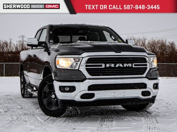 Used 2021 Ram 1500 Big Horn Level 1 4X4 4WD 8-Speed Automatic w/OD Quad Cab Pickup on Sale Online at Sherwood Park Auto Credit