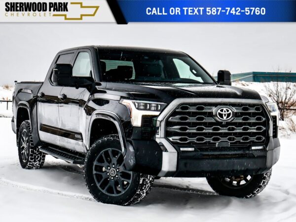 Used 2023 Toyota Tundra Crewmax Platinum 3.4L 4WD 10-Speed Automatic w/OD Crew Cab Pickup on Sale Online at Sherwood Park Auto Credit