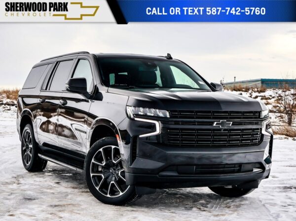 Used 2023 Chevrolet Suburban RST 5.3L 4WD 10-Speed Automatic Sport Utility on Sale Online at Sherwood Park Auto Credit