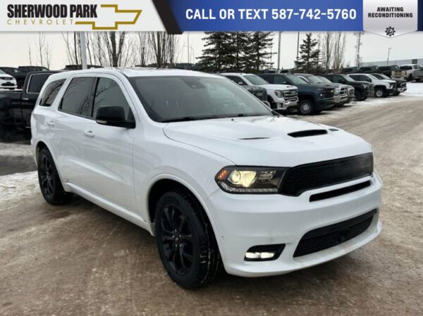 Used 2019 Dodge Durango R/T AWD 5.7L AWD 8-Speed Automatic w/OD Sport Utility on Sale Online at Sherwood Park Auto Credit