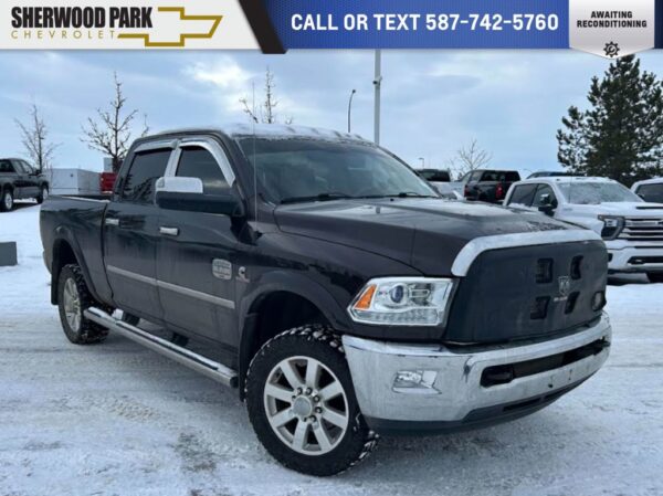 Used 2017 Ram 2500 Longhorn 6.7L 4WD 6-Speed Automatic w/OD Crew Cab Pickup on Sale Online at Sherwood Park Auto Credit