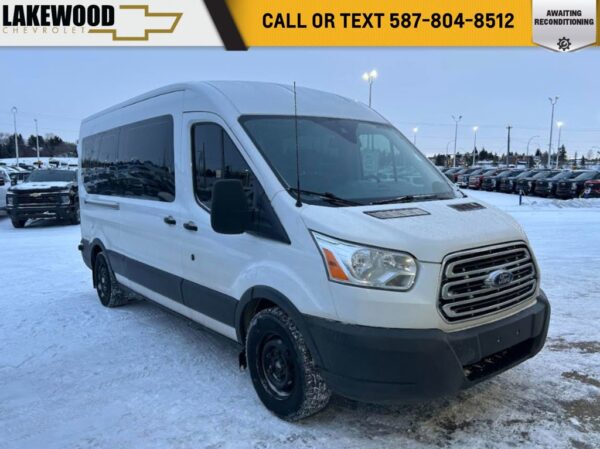 Used 2018 Ford Transit Passenger Wagon XLT 302A RWD 3.5L Medium Roof 12 passenger RWD 6-Speed Automatic w/OD Full-size Passenger Van on Sale Online at Sherwood Park Auto Credit