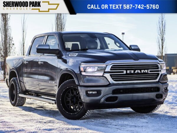 Used 2019 Ram 1500 Laramie 5.7L 4WD 8-Speed Automatic w/OD Crew Cab Pickup on Sale Online at Sherwood Park Auto Credit