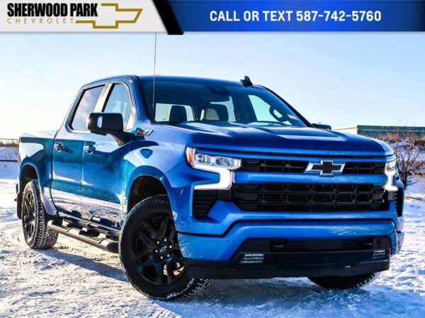 Used 2022 Chevrolet Silverado 1500 RST 5.3L 4WD 10-Speed Automatic Crew Cab Pickup on Sale Online at Sherwood Park Auto Credit