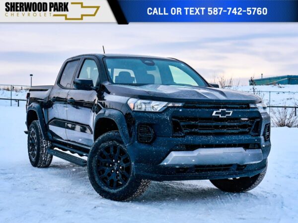 Used 2023 Chevrolet Colorado 4WD Trail Boss 2.7L 4WD 8-Speed Automatic Crew Cab Pickup on Sale Online at Sherwood Park Auto Credit