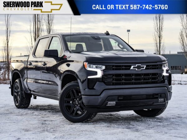 Used 2023 Chevrolet Silverado 1500 RST 5.3L 4WD 10-Speed Automatic Crew Cab Pickup on Sale Online at Sherwood Park Auto Credit