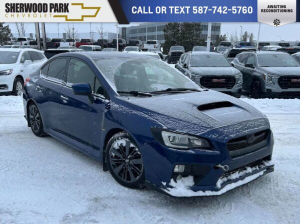 Used 2015 Subaru WRX Limited 2.0L AWD 6-Speed Manual w/OD 4dr Car on Sale Online at Sherwood Park Auto Credit