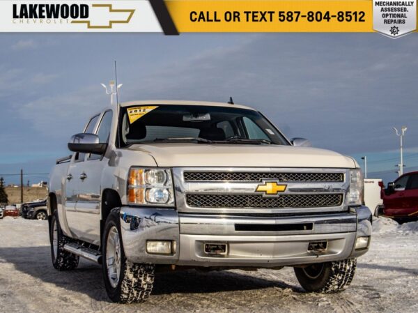 Used 2012 Chevrolet Silverado 1500 LT Special Edition 5.3L Vortec Z71 4WD 4-Speed Automatic w/OD Crew Cab Pickup on Sale Online at Sherwood Park Auto Credit