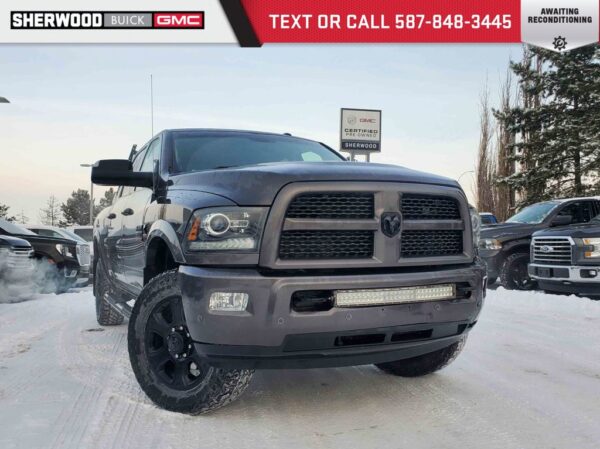 Used 2017 Ram 3500 Laramie Sport 6.7L 4WD 6-Speed Automatic w/OD Crew Cab Pickup on Sale Online at Sherwood Park Auto Credit