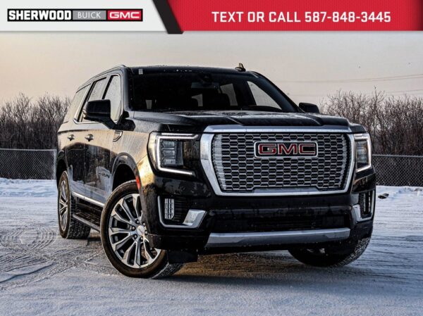 Used 2022 GMC Yukon Denali 6.2L 4WD 10-Speed Automatic Sport Utility on Sale Online at Sherwood Park Auto Credit