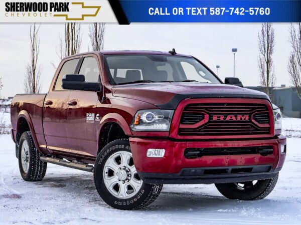 Used 2018 Ram 3500 Laramie Sport 6.7L 4WD 6-Speed Automatic w/OD Crew Cab Pickup on Sale Online at Sherwood Park Auto Credit