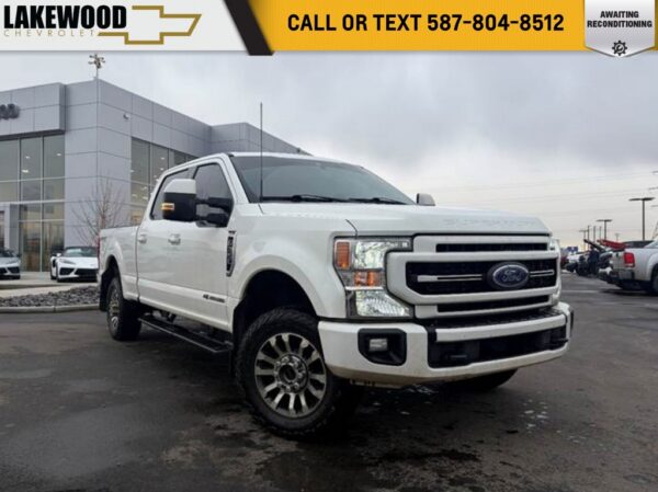 Used 2022 Ford Super Duty F-350 SRW LARIAT Ultimate Sport 618A 6.7L Power Stroke Diesel 4WD 10-Speed Automatic w/OD Crew Cab Pickup on Sale Online at Sherwood Park Auto Credit