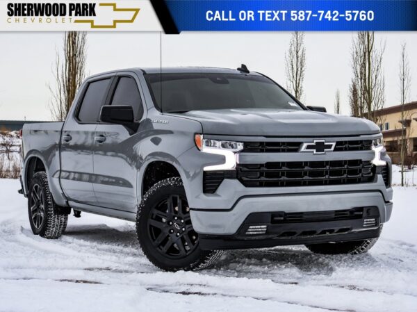 Used 2024 Chevrolet Silverado 1500 RST 2.7L 4WD 8-Speed Automatic Crew Cab Pickup on Sale Online at Sherwood Park Auto Credit