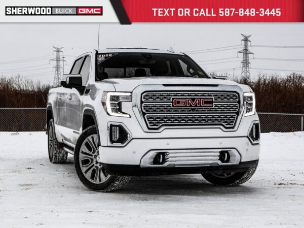 Used 2022 GMC Sierra 1500 Limited Denali Reserve 6.2L 4WD 10-Speed Automatic Crew Cab Pickup on Sale Online at Sherwood Park Auto Credit