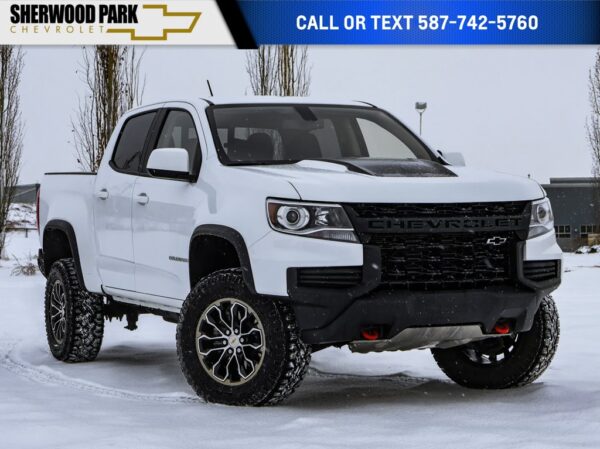 Used 2022 Chevrolet Colorado ZR2 3.6L 4WD 8-Speed Automatic Crew Cab Pickup on Sale Online at Sherwood Park Auto Credit