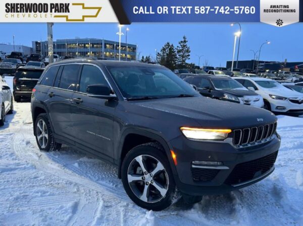 Used 2023 Jeep Grand Cherokee Limited 3.6L 4WD 8-Speed Automatic w/OD Sport Utility on Sale Online at Sherwood Park Auto Credit