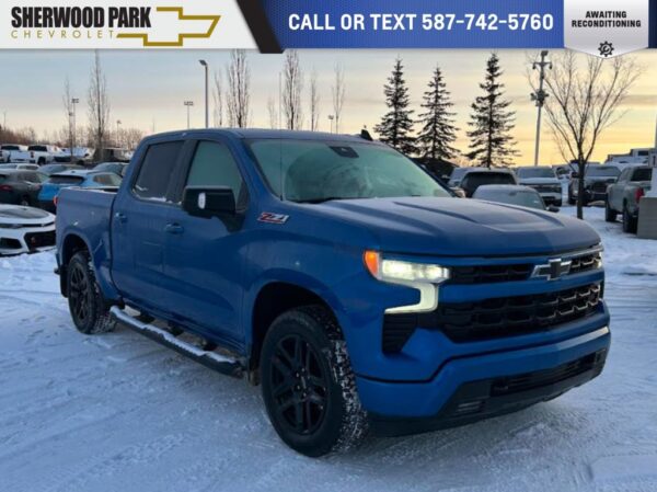 Used 2022 Chevrolet Silverado 1500 RST 5.3L 4WD 10-Speed Automatic Crew Cab Pickup on Sale Online at Sherwood Park Auto Credit