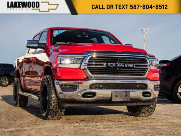 Used 2021 Ram 1500 Big Horn Level 2 5.7L 4WD 8-Speed Automatic w/OD Crew Cab Pickup on Sale Online at Sherwood Park Auto Credit