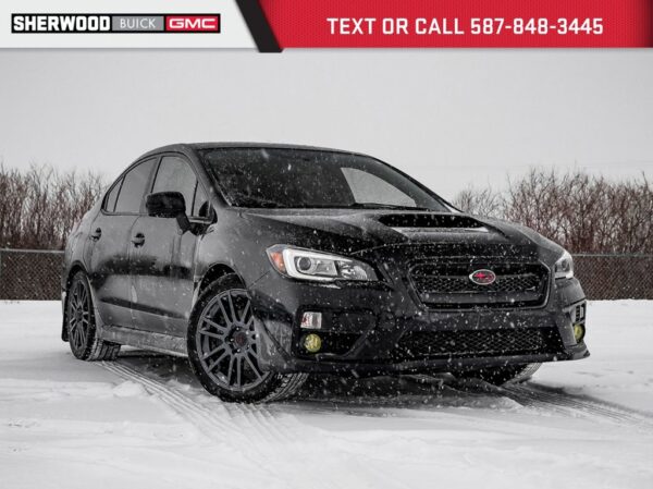 Used 2015 Subaru WRX w/Sport-tech Pkg AWD 6-Speed Manual w/OD 4dr Car on Sale Online at Sherwood Park Auto Credit