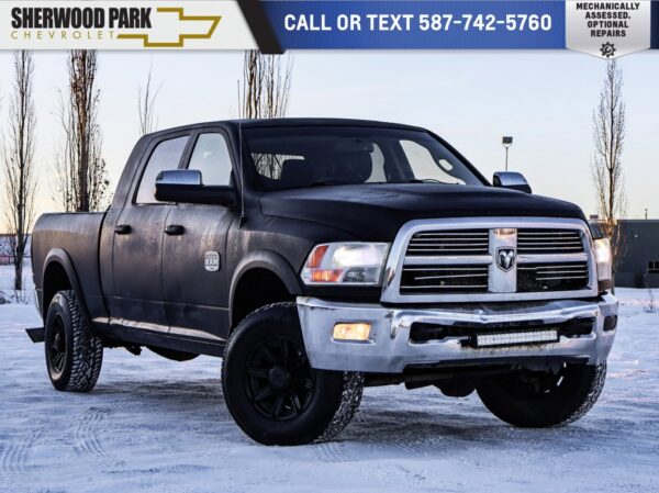 Used 2012 Ram 3500 Laramie Longhorn 4WD 6-Speed Automatic Crew Cab Pickup on Sale Online at Sherwood Park Auto Credit