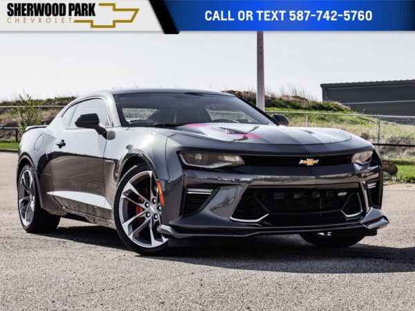 Used 2017 Chevrolet Camaro 2SS Coupe 6.2L Manual Transmission RWD manual 2dr Car on Sale Online at Sherwood Park Auto Credit