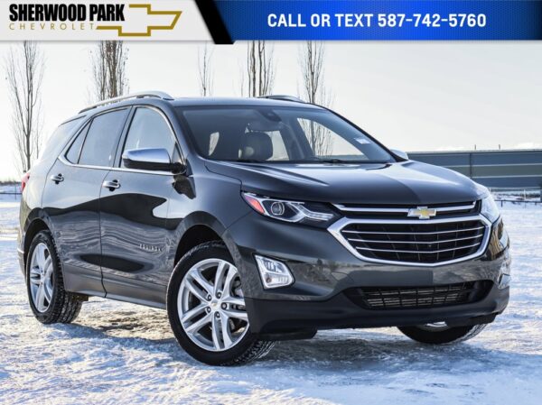 Used 2018 Chevrolet Equinox Premier 2.0L AWD 9-Speed Automatic Sport Utility on Sale Online at Sherwood Park Auto Credit